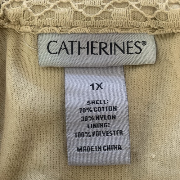 Catherines Skirt Sz 1X Maxi Boho Beachy Festival Cottage Hippie Peasant Prairie - Picture 5 of 7